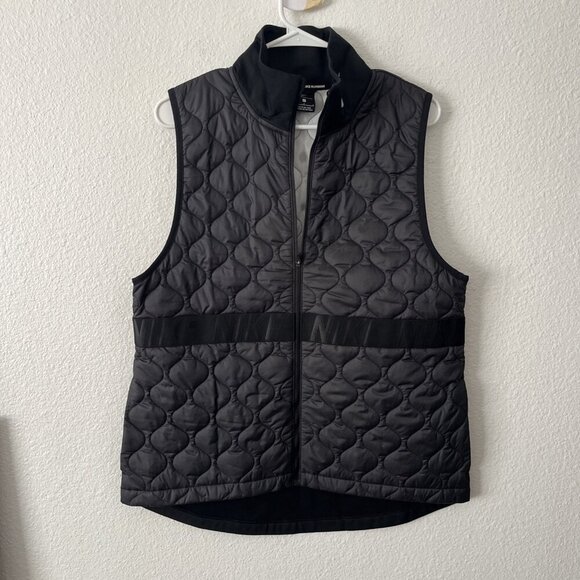 Nike Jackets & Blazers - Nike Womens Aerolayer Runing Vest Sz L Puffer Quilted Gilet BV3869-010 Gorpcore